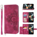 Custodia portafoglio in pelle per Samsung Galaxy Z Flip6 e compat