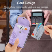 Custodia portafoglio in pelle con cavalletto per Samsung Galaxy Z