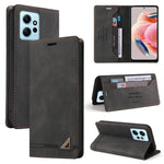 Custodia portafoglio in pelle per Xiaomi Poco F5 e Redmi Note 12