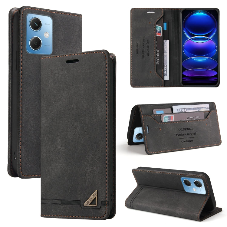 Custodia in pelle a vibrazione orizzontale con spazzola antifurto Skin Feel con supporto, For Xiaomi Redmi Note 12 India/Poco X5, For Xiaomi Redmi 12C/11A, For Xiaomi 13 Pro