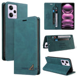 Custodia portafoglio in pelle per Xiaomi Poco F5 e Redmi Note 12