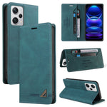 Custodia portafoglio in pelle per Xiaomi Poco F5 e Redmi Note 12
