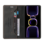 Custodia in pelle a vibrazione orizzontale con spazzola antifurto Skin Feel con supporto, For Xiaomi Poco F5 5G/Redmi Note 12 Turbo 5G, For Xiaomi Poco F5 Pro/Redmi K60/K60 Pro, For Xiaomi Redmi Note 12 Pro 4G Global, For Xiaomi Redmi Note 12 4G Global...