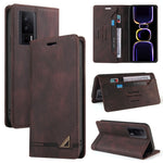 Custodia portafoglio in pelle per Xiaomi Poco F5 e Redmi Note 12