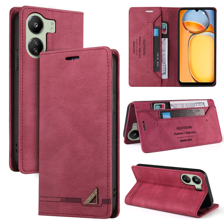 Custodia portafoglio in pelle per Xiaomi Redmi Note 13