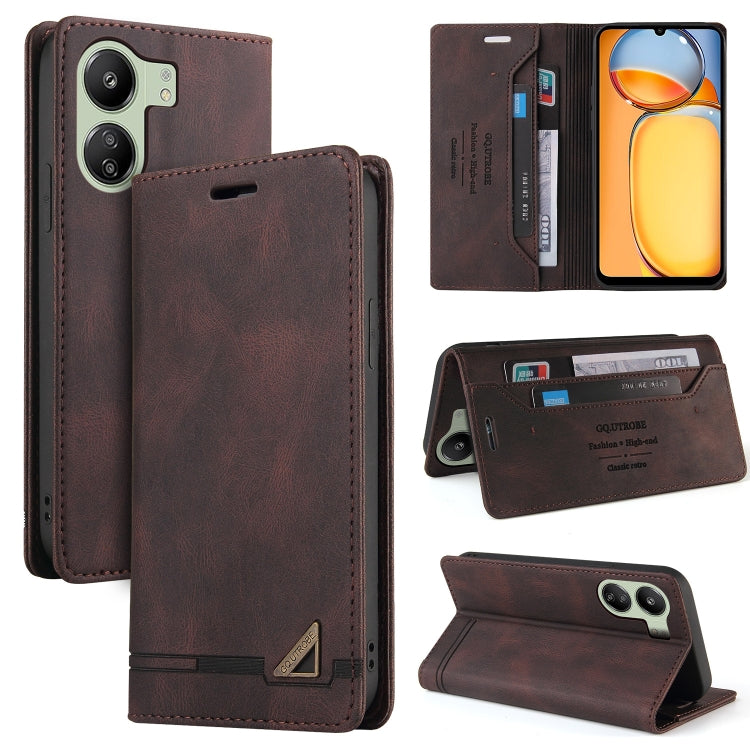 Custodia portafoglio in pelle per Xiaomi Redmi Note 13