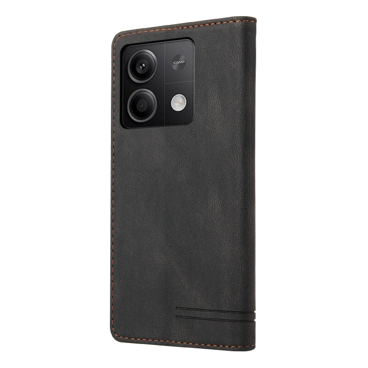 Custodia portafoglio in pelle per Xiaomi Redmi Note 13