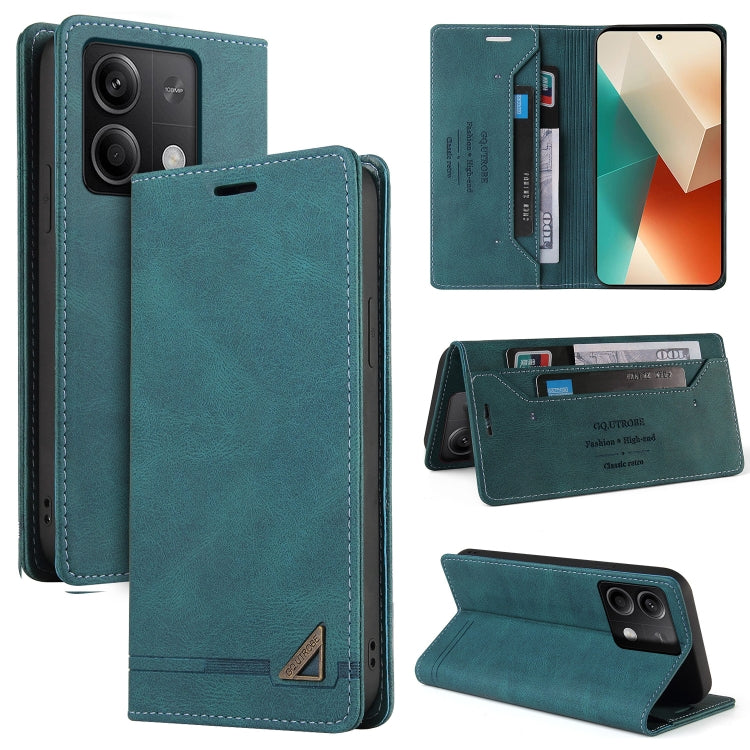 Custodia portafoglio in pelle per Xiaomi Redmi Note 13