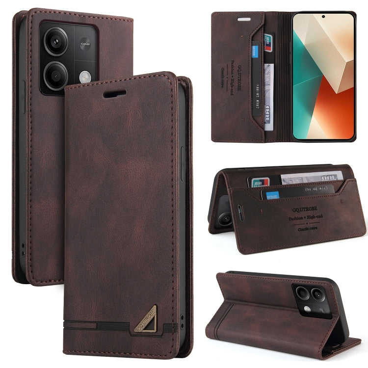 Custodia portafoglio in pelle per Xiaomi Redmi Note 13