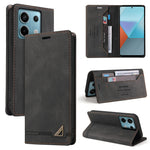 Custodia portafoglio in pelle per Xiaomi Redmi Note 13