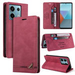 Custodia portafoglio in pelle per Xiaomi Redmi Note 13