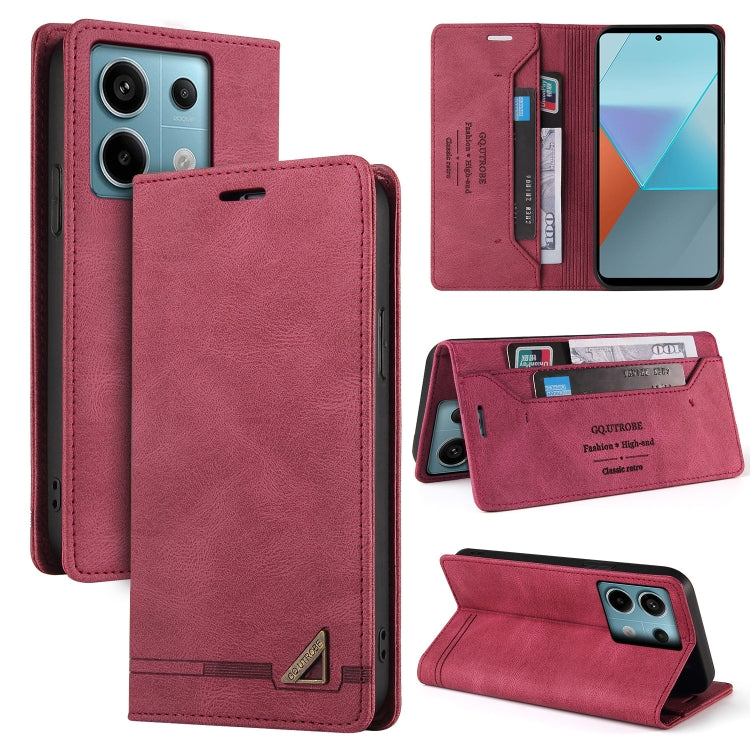 Custodia portafoglio in pelle per Xiaomi Redmi Note 13