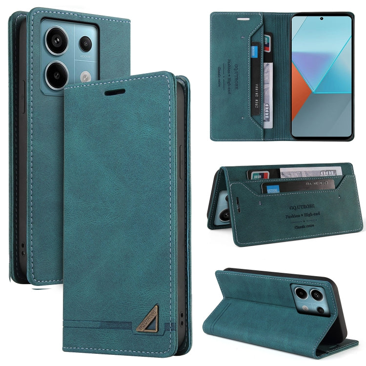 Custodia portafoglio in pelle per Xiaomi Redmi Note 13