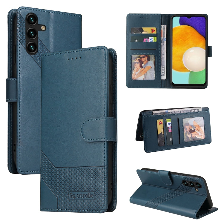 Custodia per telefono in pelle magnetica GQUTROBE Skin Feel, For Samsung Galaxy A54 5G, For Samsung Galaxy A14 5G