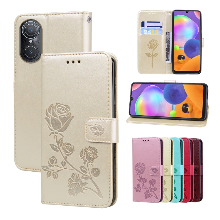 Custodia per telefono in pelle PU con flip in rilievo rosa, For Honor X9a / Magic5 Lite, For Honor X8 4G / X30i, For Honor 50 SE