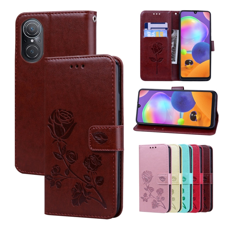 Custodia per telefono in pelle PU con flip in rilievo rosa, For Honor X9a / Magic5 Lite, For Honor X8 4G / X30i, For Honor 50 SE