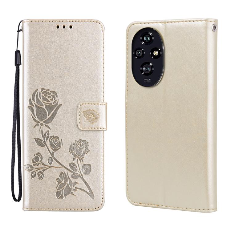 Custodia per telefono in pelle PU con flip in rilievo rosa, For Honor 200 Smart / Play 60 Plus, For Honor 200, For Honor X8b, For Honor X9b