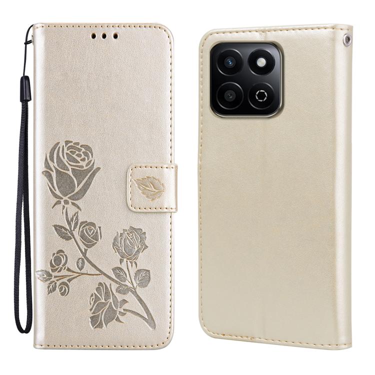 Custodia per telefono in pelle PU con flip in rilievo rosa, For Honor 200 Smart / Play 60 Plus, For Honor 200, For Honor X8b, For Honor X9b