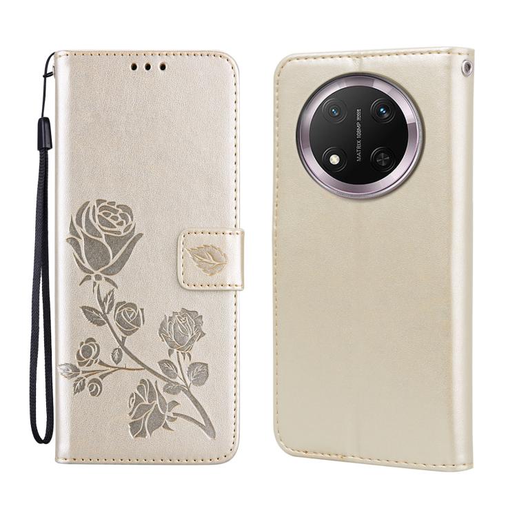 Custodia per telefono in pelle PU con flip in rilievo rosa, For Honor 400 Smart 5G / X7d 5G, For Honor X6a / X6b / X5b / X6c, For Honor X8c 4G / X8b, For Honor X9c / Magic7 Lite