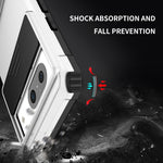 Custodia per telefono camshield scorrevole con supporto stereoscopico, For Google Pixel 8