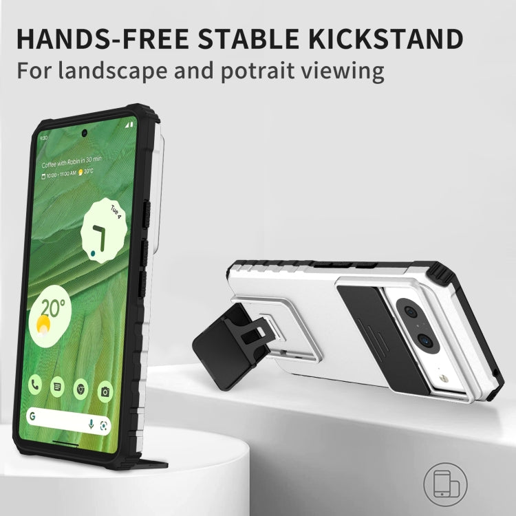 Custodia per telefono camshield scorrevole con supporto stereoscopico, For Google Pixel 8