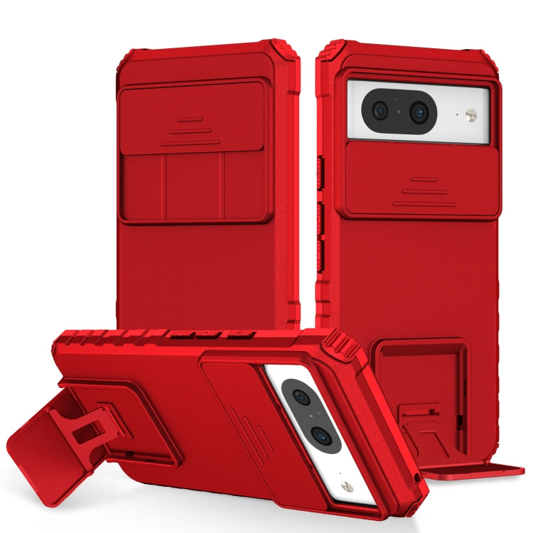 Custodia per telefono camshield scorrevole con supporto stereoscopico, For Google Pixel 8