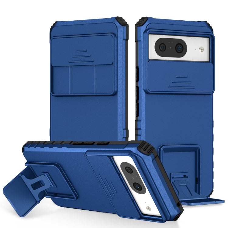 Custodia per telefono camshield scorrevole con supporto stereoscopico, For Google Pixel 8