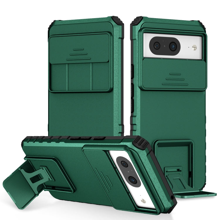 Custodia per telefono camshield scorrevole con supporto stereoscopico, For Google Pixel 8