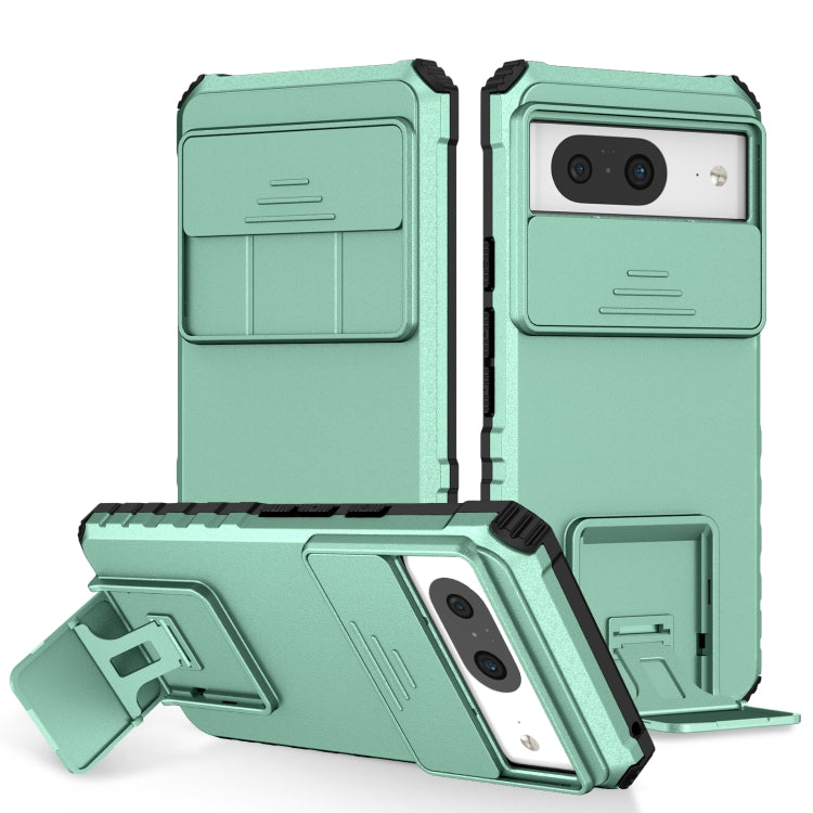 Custodia per telefono camshield scorrevole con supporto stereoscopico, For Google Pixel 8
