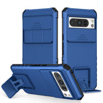 Custodia per telefono camshield scorrevole con supporto stereoscopico, For Google Pixel 9 Pro XL, For Google Pixel 9 Pro, For Google Pixel 8 Pro