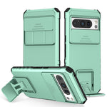 Custodia per telefono camshield scorrevole con supporto stereoscopico, For Google Pixel 9 Pro XL, For Google Pixel 9 Pro, For Google Pixel 8 Pro
