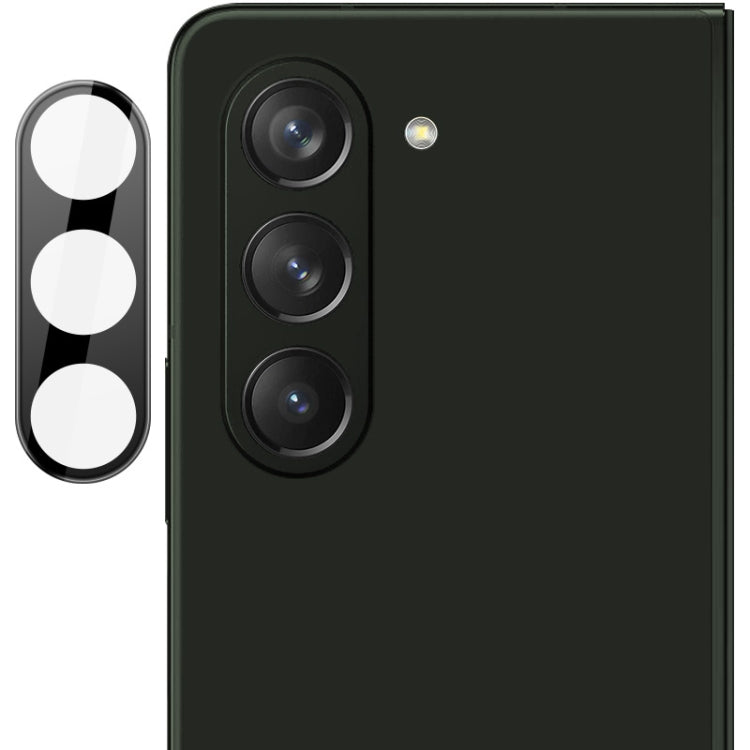 imak Pellicola con lente in vetro integrata ad alta definizione Versione nera, For Samsung Galaxy Z Fold5 5G, For Samsung Galaxy Z Flip5 5G