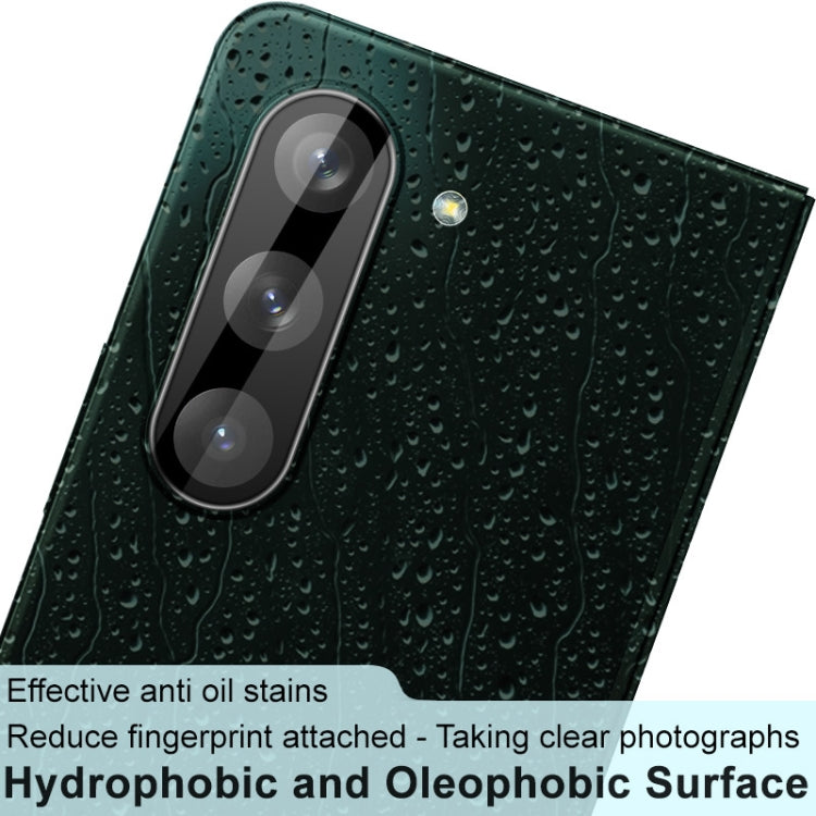 imak Pellicola con lente in vetro integrata ad alta definizione Versione nera, For Samsung Galaxy Z Fold5 5G, For Samsung Galaxy Z Flip5 5G
