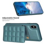 Custodia TPU con slot carte per iPhone XS Max e 8 Plus