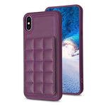 Custodia TPU con slot carte per iPhone XS Max e 8 Plus