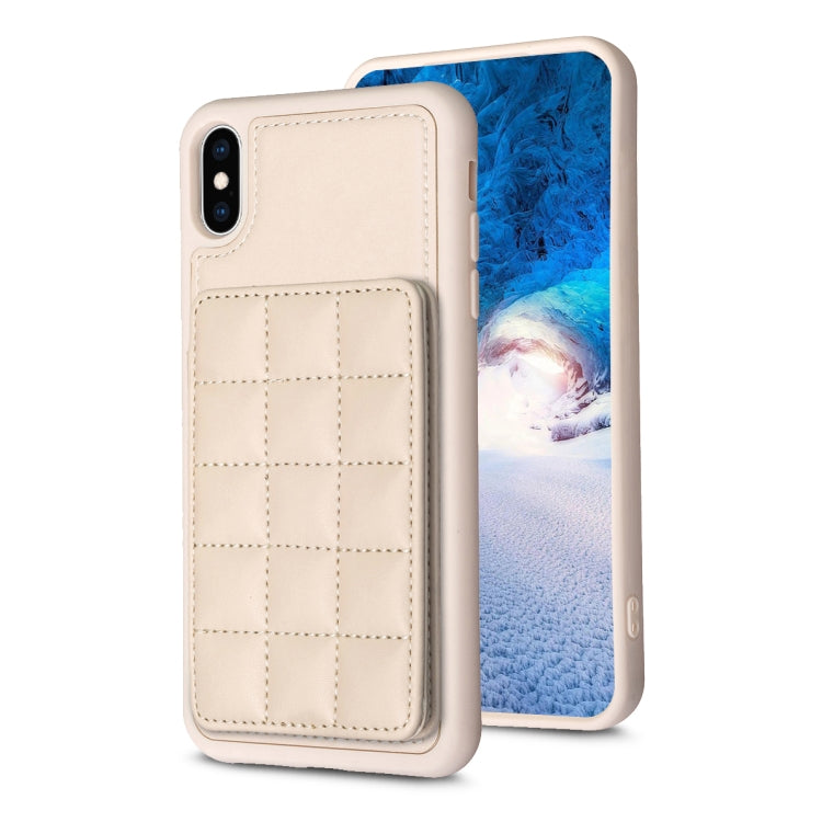 Custodia TPU con slot carte per iPhone XS Max e 8 Plus