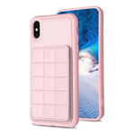 Custodia TPU con slot carte per iPhone XS Max e 8 Plus