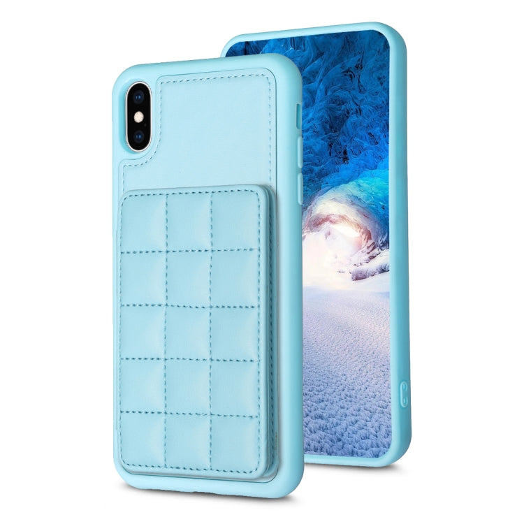Custodia TPU con slot carte per iPhone XS Max e 8 Plus