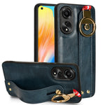 Custodia per telefono posteriore in pelle con cinturino, For OPPO Reno10 /10 Pro 5G Global, For OPPO A78 4G, For OPPO K11X 5G, For OPPO Find X8 Pro