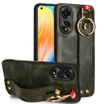 Custodia per telefono posteriore in pelle con cinturino, For OPPO Reno10 /10 Pro 5G Global, For OPPO A78 4G, For OPPO K11X 5G, For OPPO Find X8 Pro
