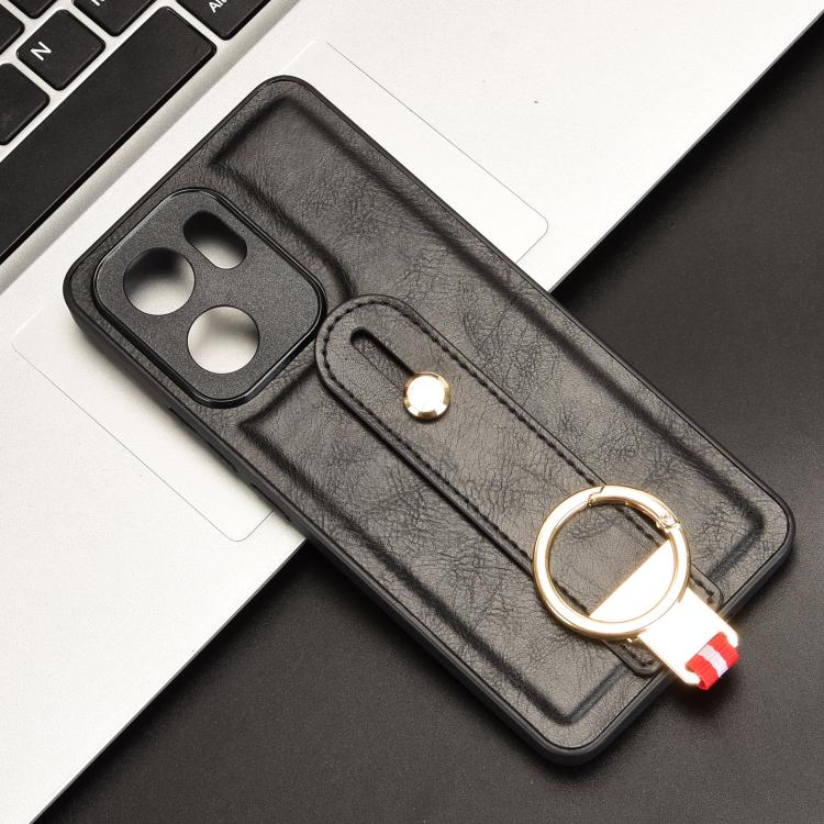 Custodia per telefono posteriore in pelle con cinturino, For OPPO Reno13 F 5G, For OPPO Find X8, For OPPO K12x 5G / A3 Pro Global, For OPPO A3x 5G
