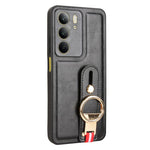 Custodia per telefono posteriore in pelle con cinturino, For Realme C75, For Realme 13 Pro 5G, For Realme C63 4G / C61 4G, For Realme Narzo N63 4G