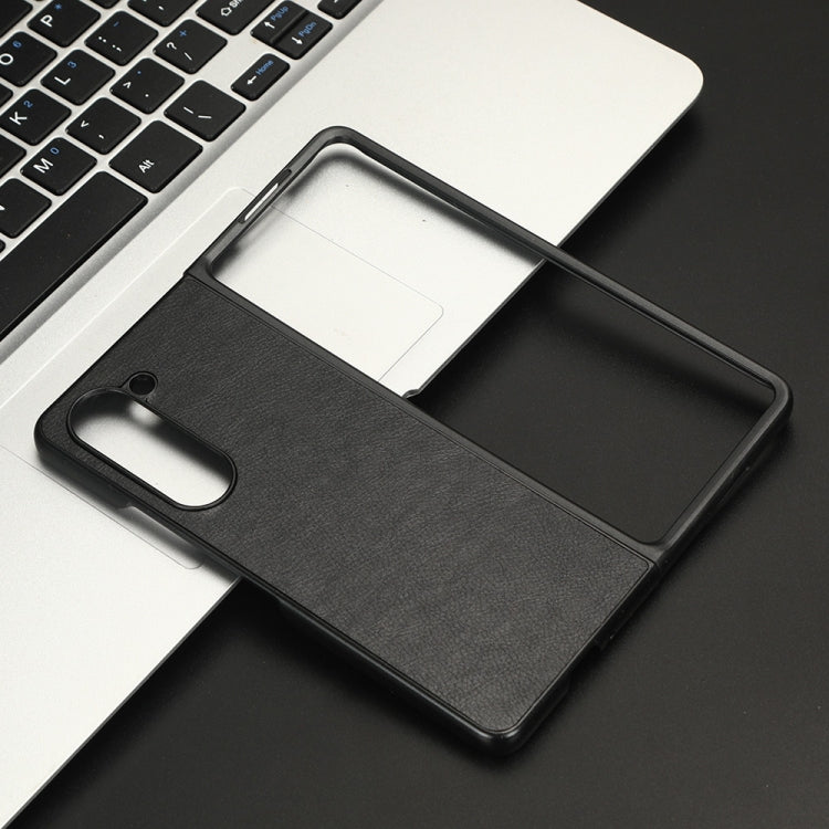 Custodia posteriore Samsung Galaxy Z Fold5 in PC + PU