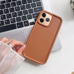 Custodia TPU satinata per iPhone 12 e 11