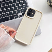 Custodia TPU satinata per iPhone 11 e altri