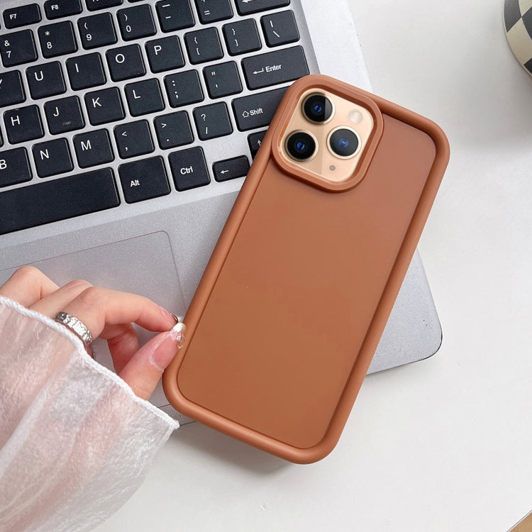 Custodia TPU satinata per smartphone compatibili iPhone