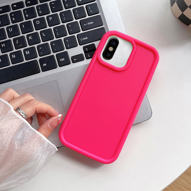 Custodia TPU satinata per smartphone compatibili iPhone