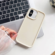 Custodia TPU satinata per iPhone XS Max e 8 Plus