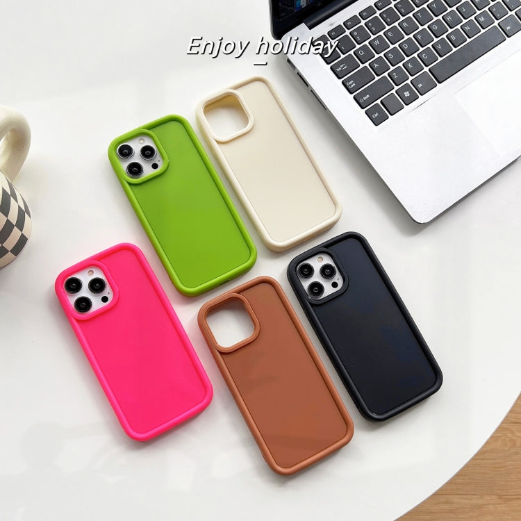 Custodia TPU satinata per iPhone 14, 14 Plus, 14 Pro, 14 Pro Max
