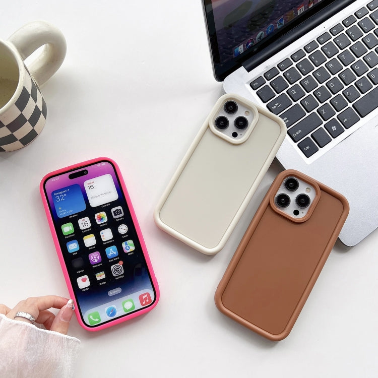 Custodia TPU satinata per iPhone 14, 14 Plus, 14 Pro, 14 Pro Max